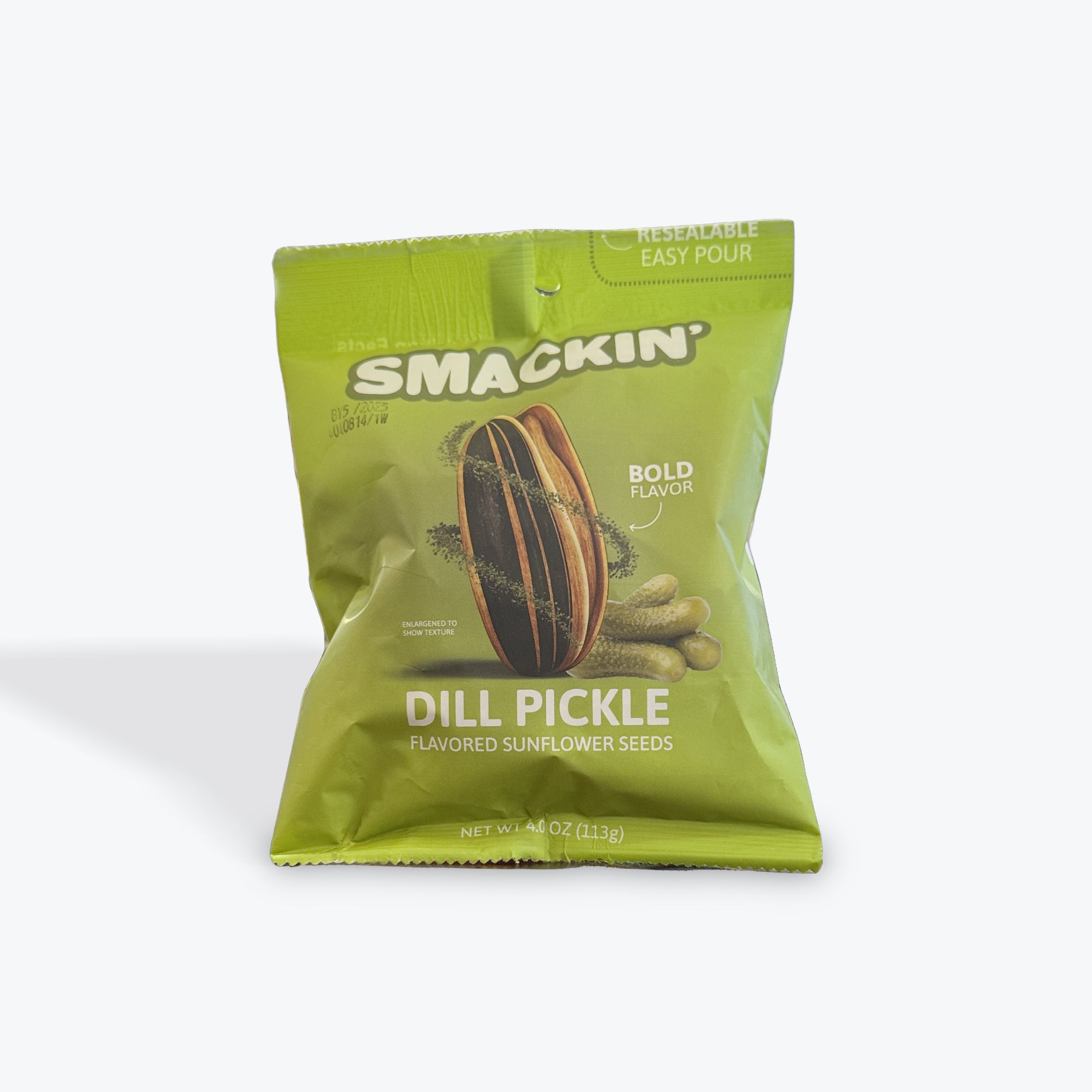 Smackin' Dill Pickle Sunflower Seeds 4oz | Frank's BBQ Trading Post